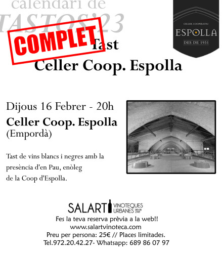 Tast Celler Coop. Espolla